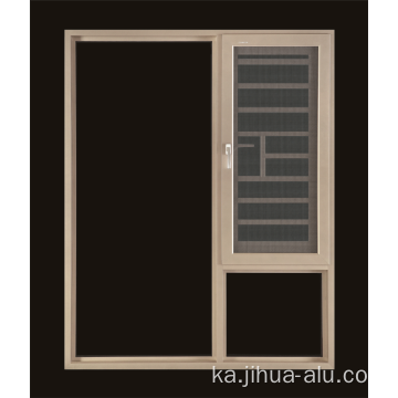 კომერციული საცხოვრებლის პროექტებისთვის ალუმინის კასეტური ფანჯარა